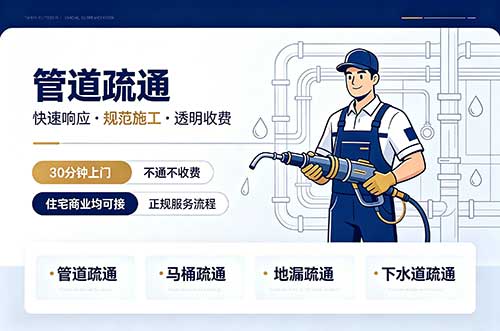 胶州管道疏通